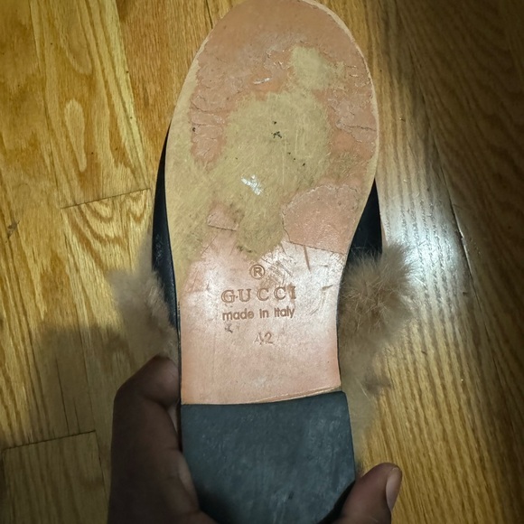 Gucci fur mules - Picture 4 of 5